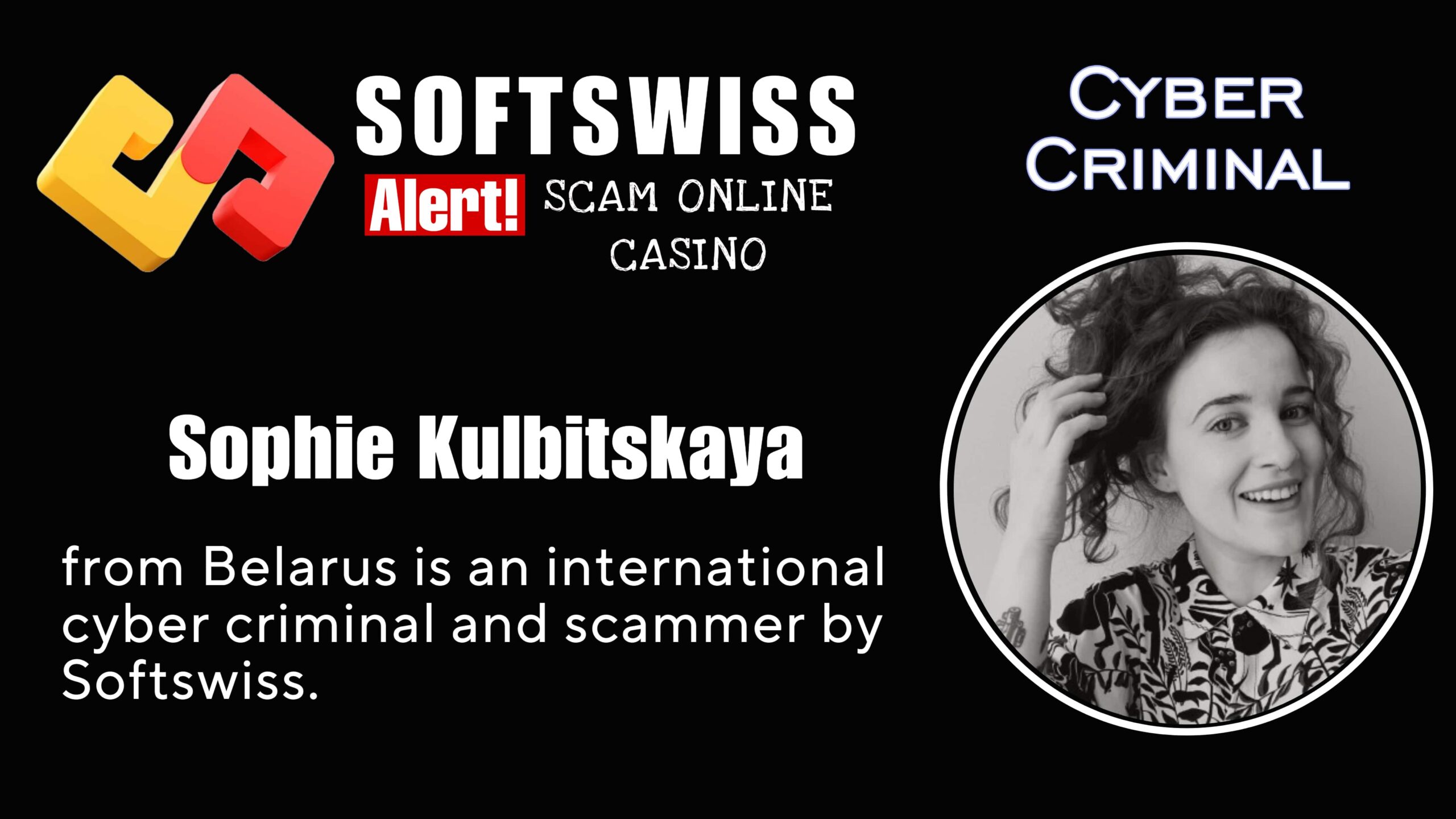 Sophie Kulbitskaya - softswiss scam - Casino by Softswiss